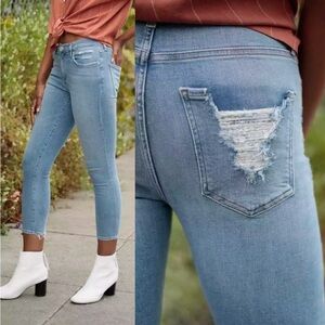 Agolde Light Blue Ankle Jeans